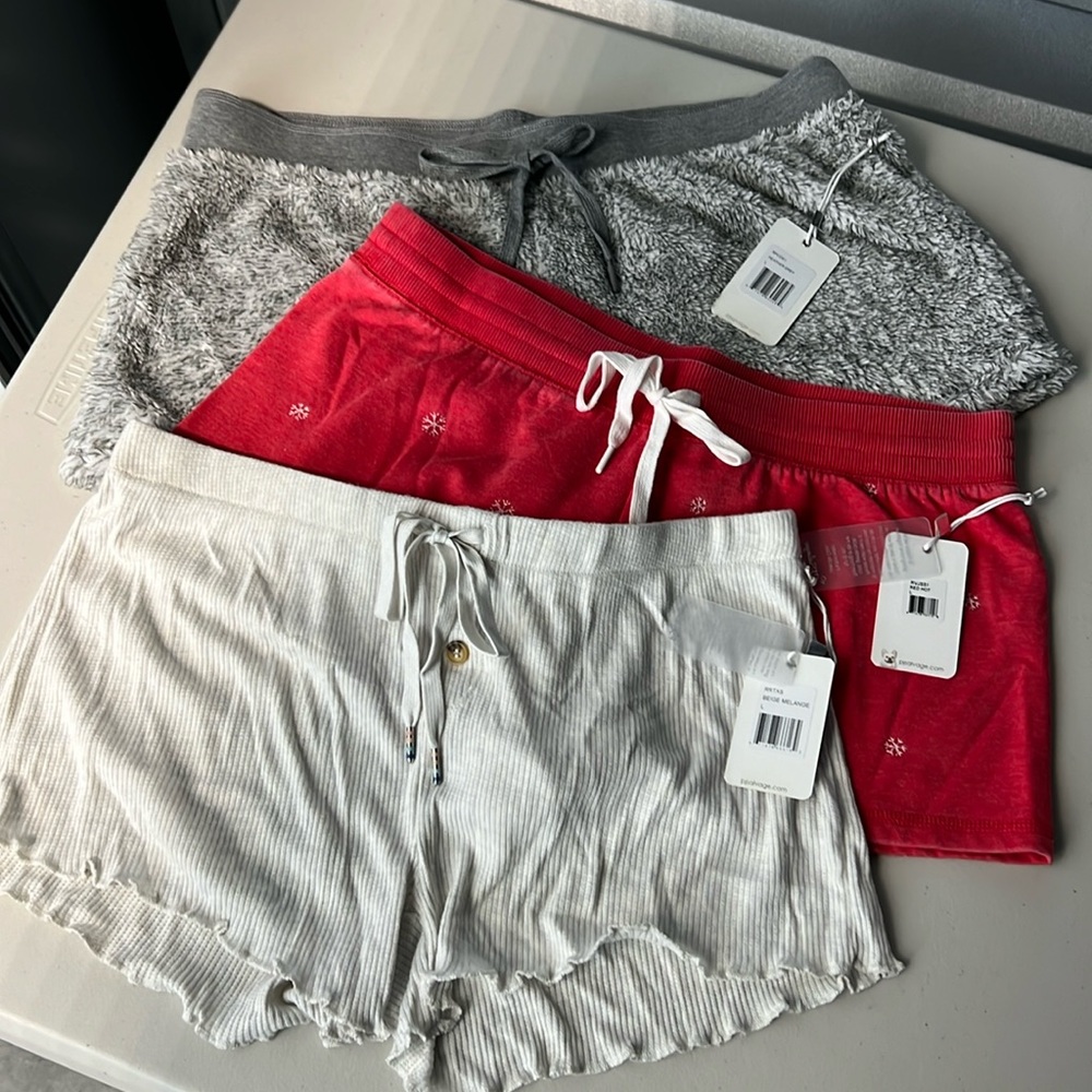 PJ Salvage Sleep Shorts Bundle - Large